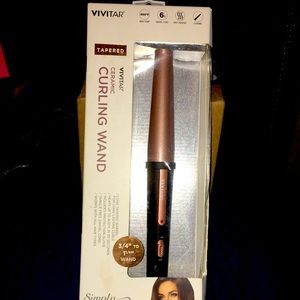 Flat iron and curling wand